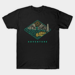 Off Road Adventure in Nature 2 T-Shirt